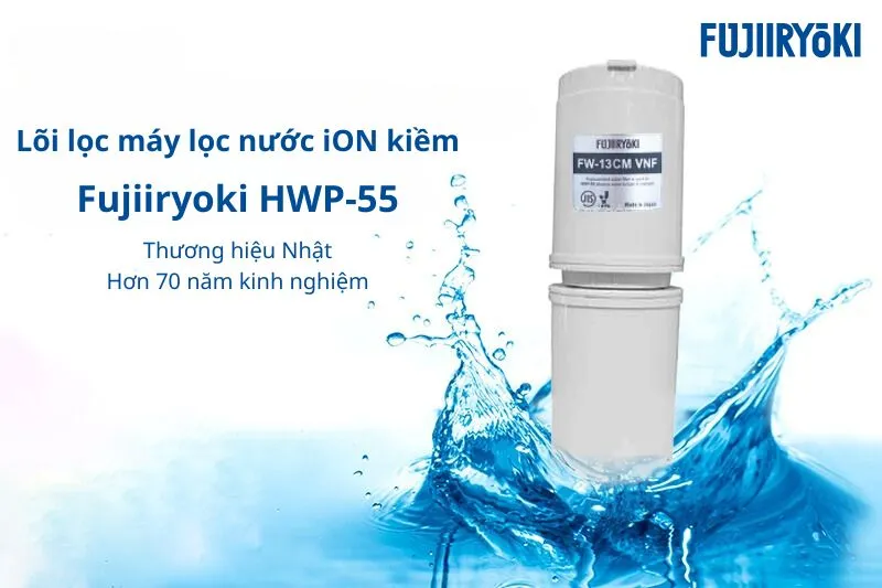 Lõi lọc máy lọc nước iON kiềm Fujiiryoki HWP-55