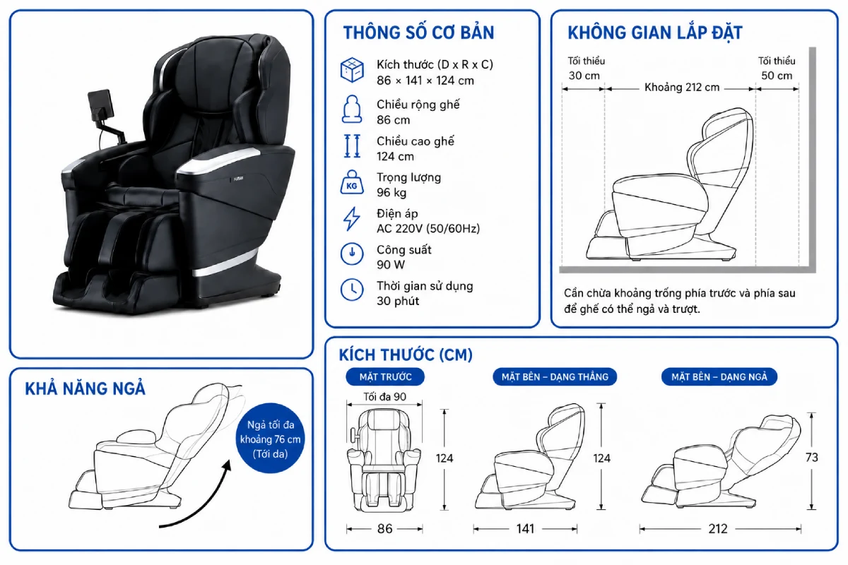 Ghe massgae fujjiryoki JP4000 Fujiiryoki Official - Website Fujiiryoki chính thức tại Việt Nam
